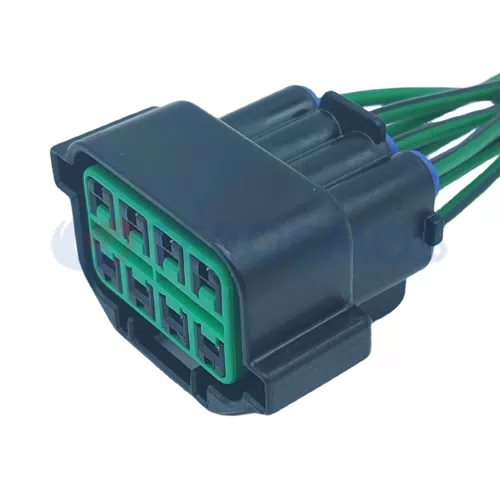 Waterproof Wir Headlight Wiring Plug Sealed Wire Connector for Hyundai Kia 8 Pin Female HP066-08021 - image 4